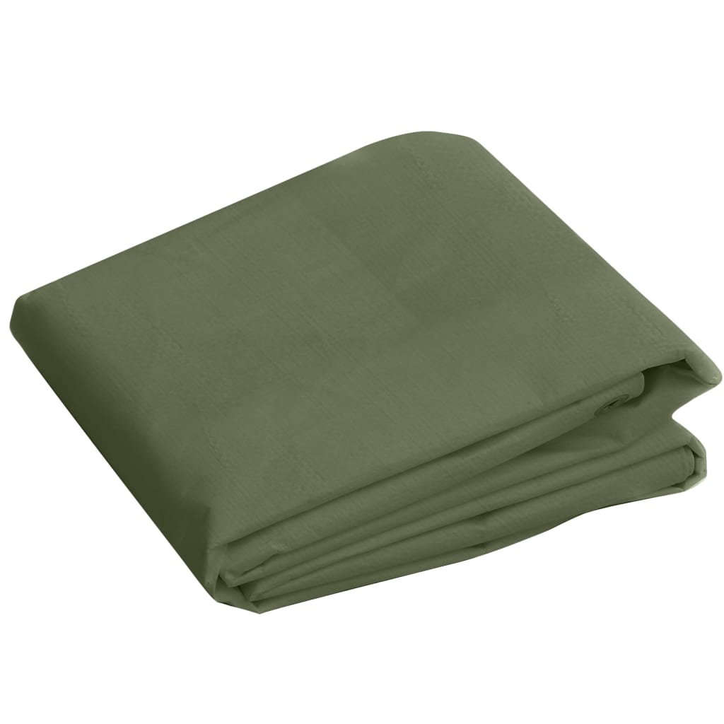 vidaXL Tarpaulin 260 g/m² 3x4 m Green HDPE