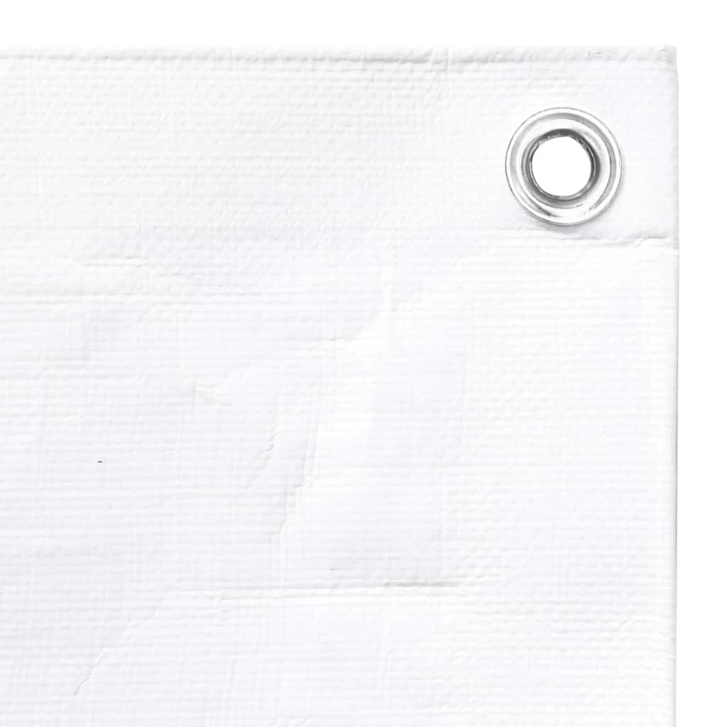 Tarpaulin 260 g/m² 6x8 m White HDPE