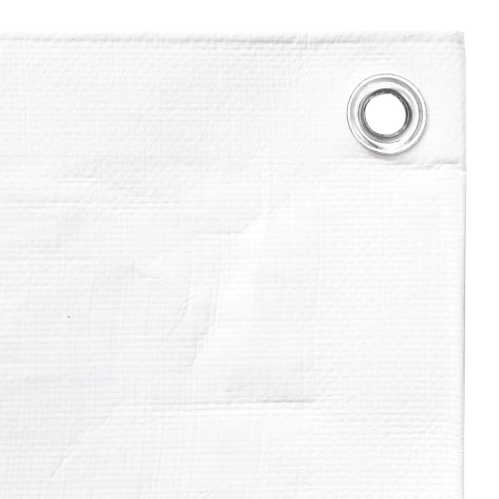 Tarpaulin 260 g/m² 8x12 m White HDPE