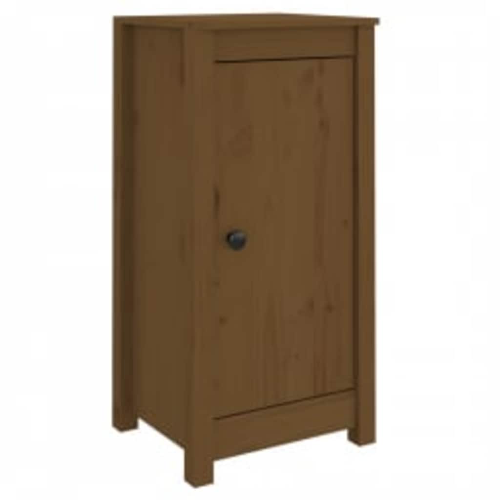 Sideboard Honey Brown 39x35x80 cm Solid Wood Pine