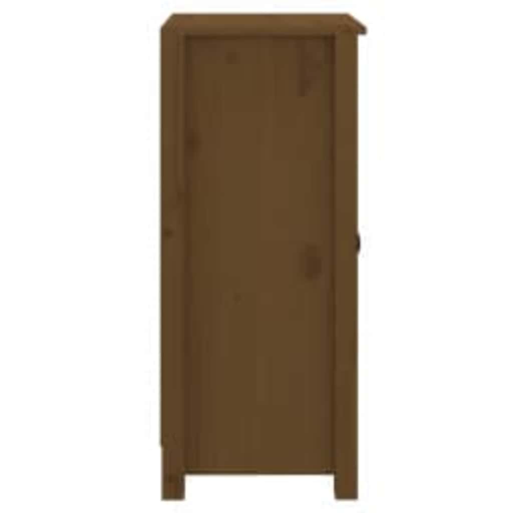 Sideboard Honey Brown 39x35x80 cm Solid Wood Pine