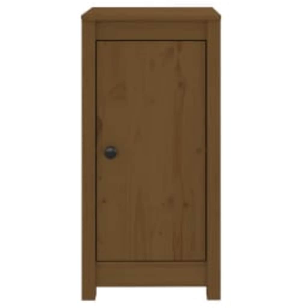 Sideboard Honey Brown 39x35x80 cm Solid Wood Pine