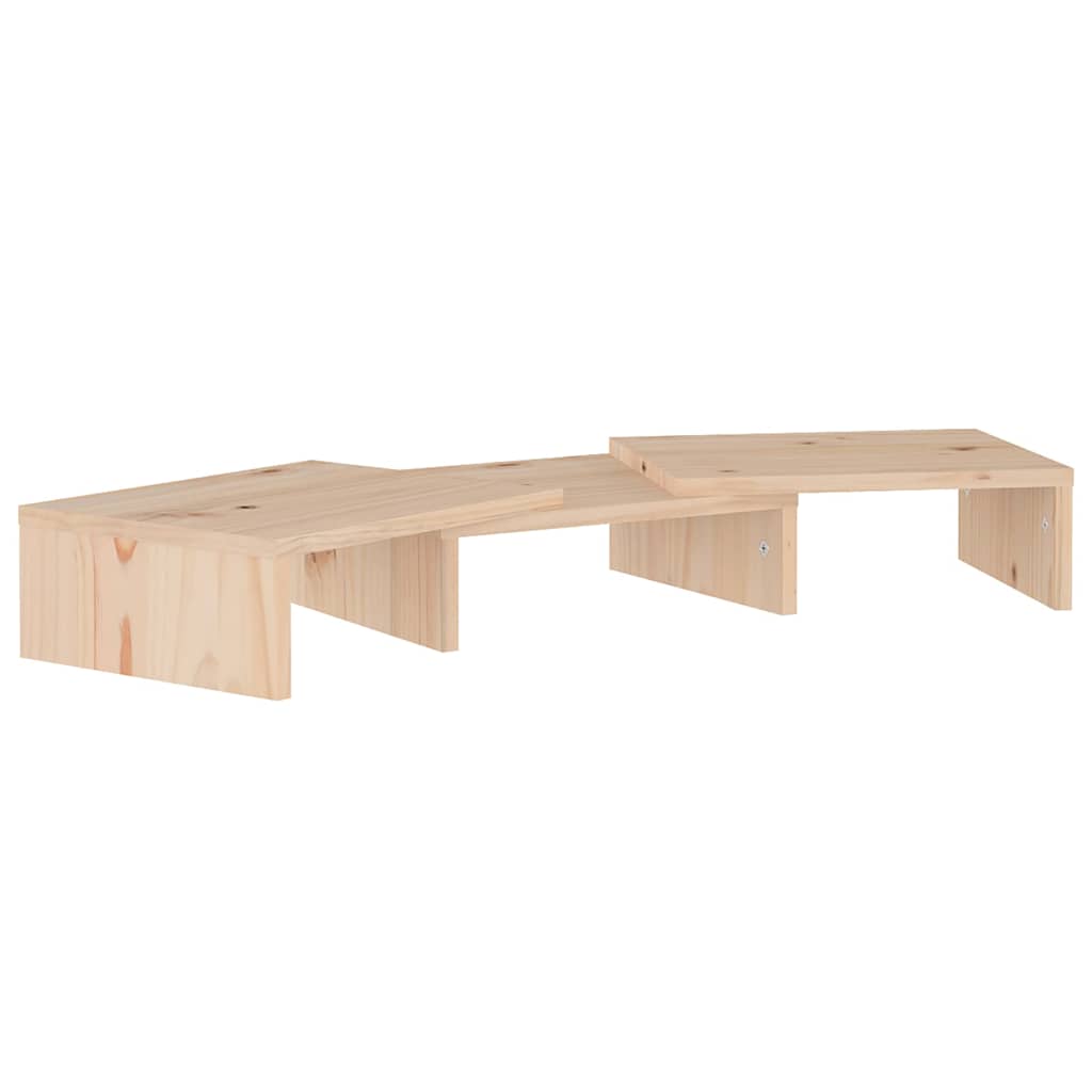 Monitor Stand 60x24x10,5 cm Solid Wood Pine