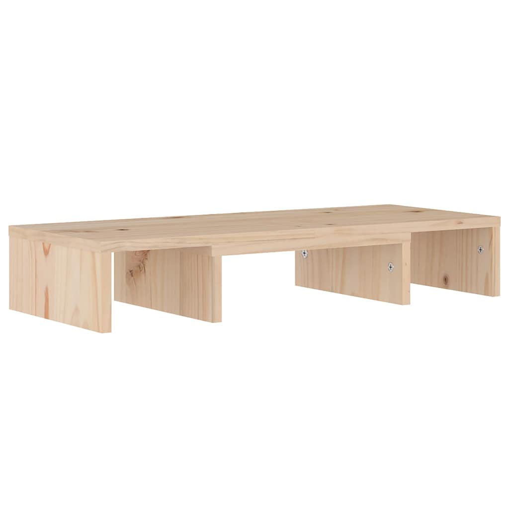 Monitor Stand 60x24x10,5 cm Solid Wood Pine
