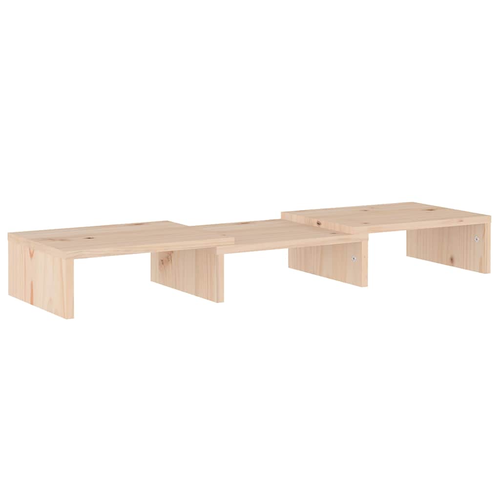 Monitor Stand 60x24x10,5 cm Solid Wood Pine