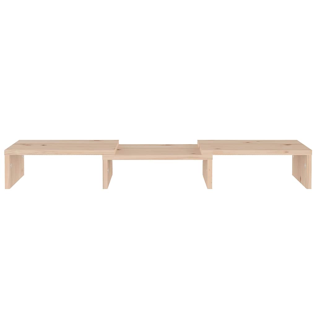 Monitor Stand 60x24x10,5 cm Solid Wood Pine