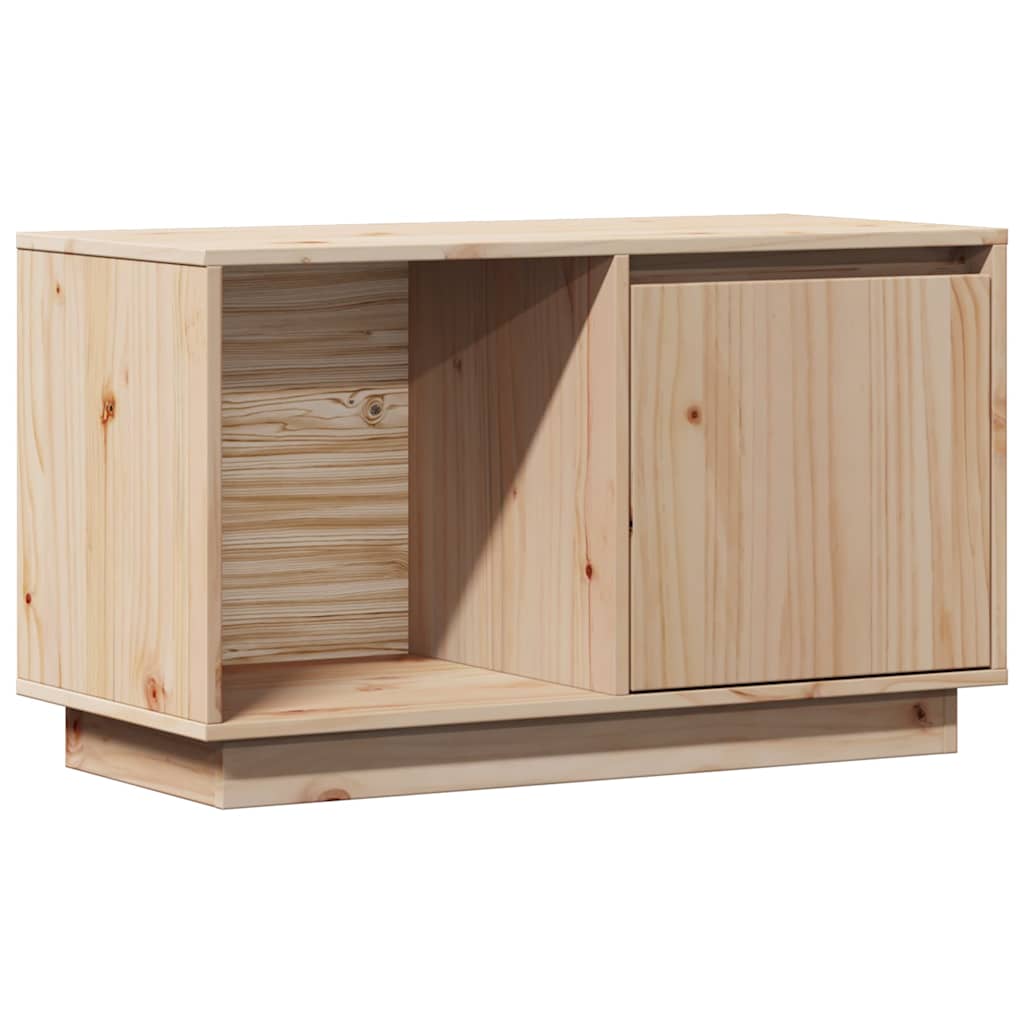 814334 vidaXL TV Cabinet 74x35x44 cm Solid Wood Pine