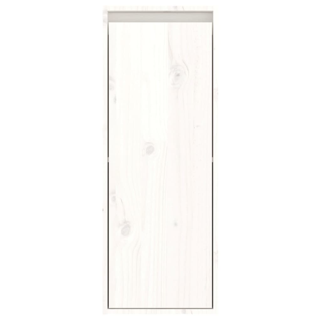 vidaXL TV Cabinets 4 pcs White Solid Wood Pine