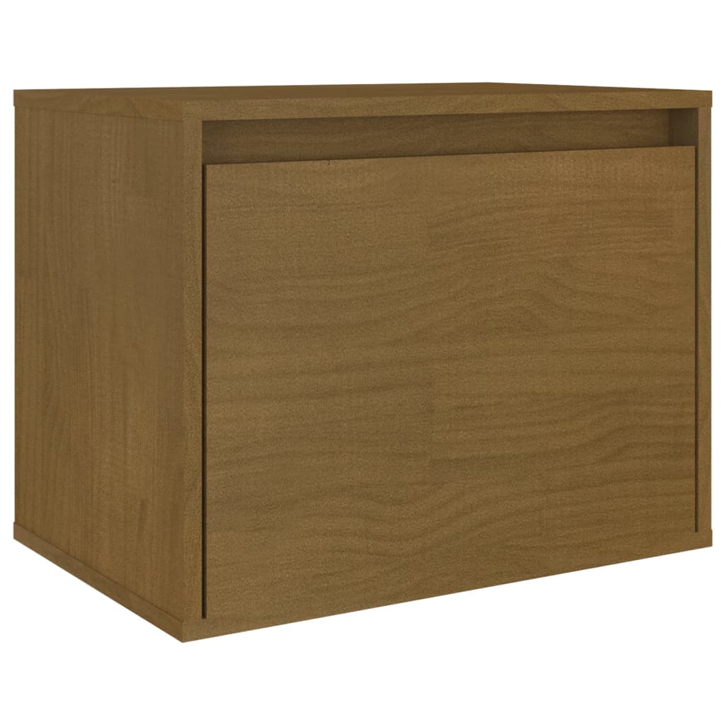 vidaXL TV Cabinets 4 pcs Honey Brown Solid Wood Pine