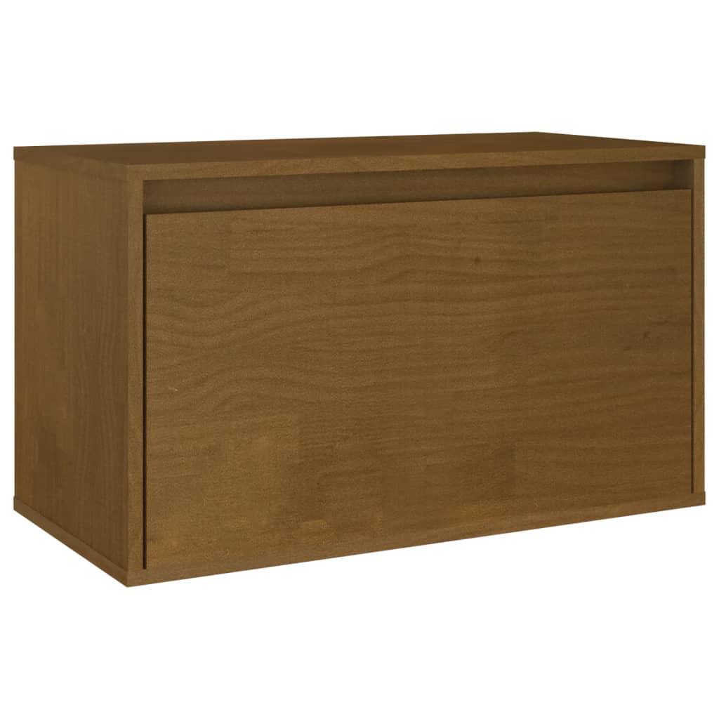 vidaXL TV Cabinets 3 pcs Honey Brown Solid Wood Pine