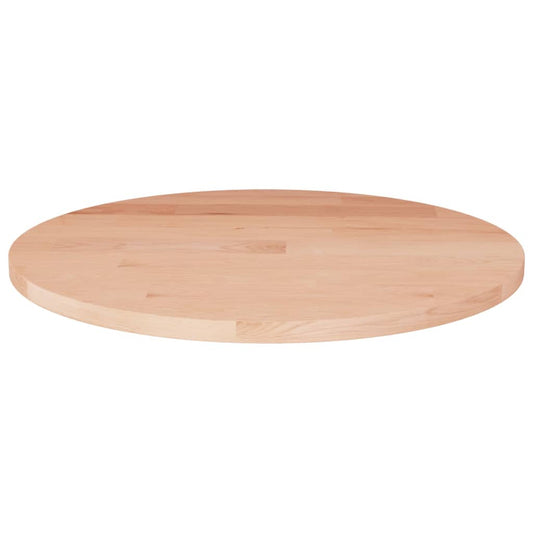 Round Table Top ??50x1.5 cm Solid Wood Oak