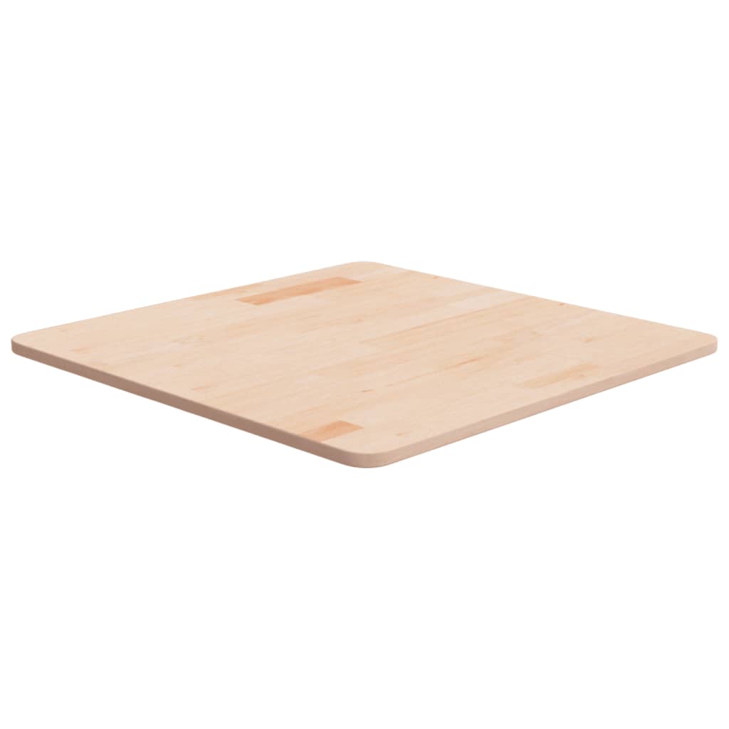 vidaXL Square Table Top 60x60x1.5 cm Untreated Solid Wood Oak