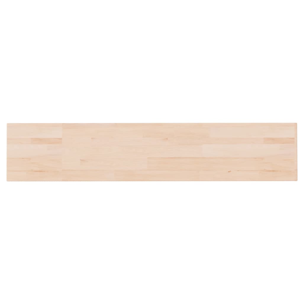 Shelf Board 100x20x1.5 cm Untreated Solid Wood Oak