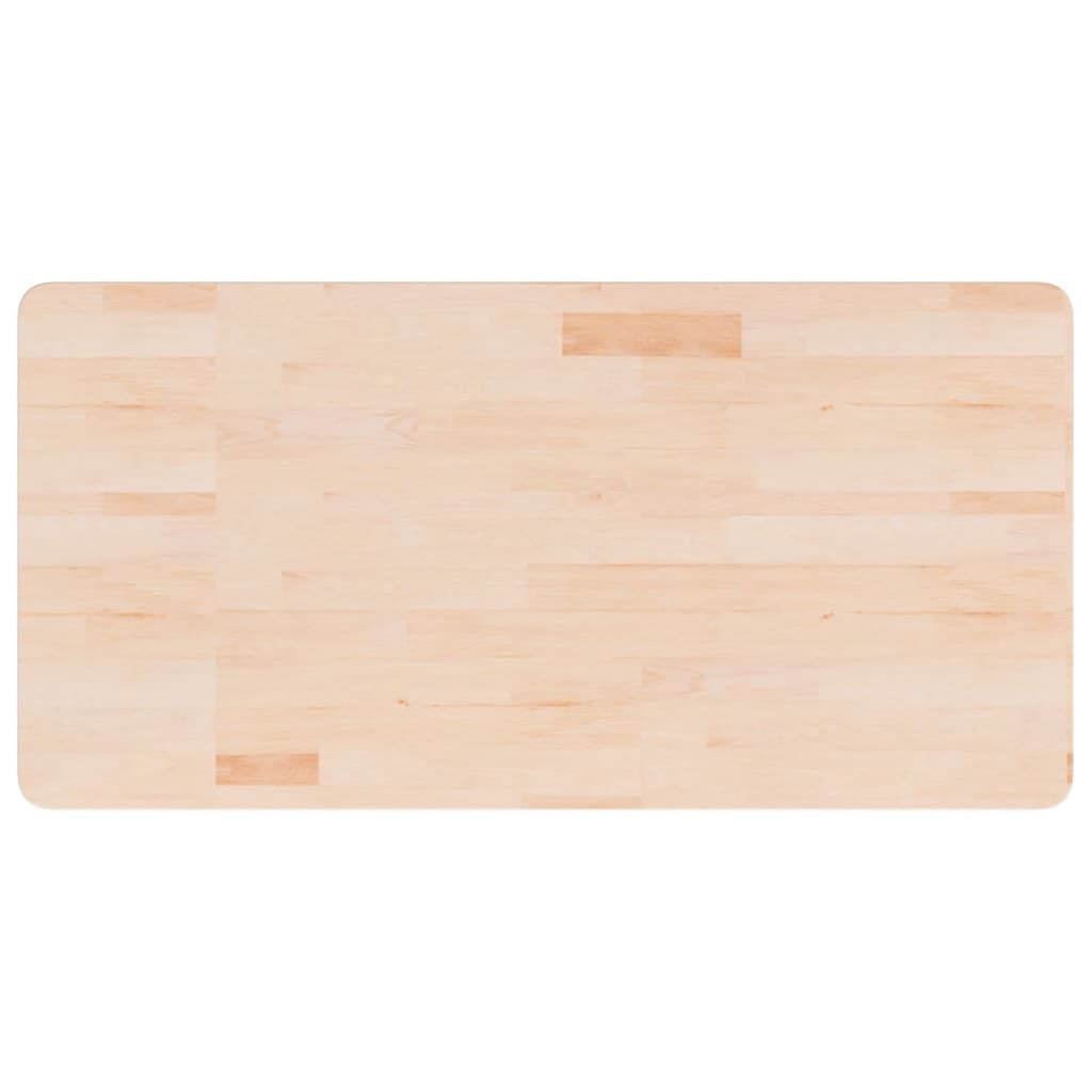 vidaXL Bathroom Countertop 100x50x1.5 cm Untreated Solid Wood