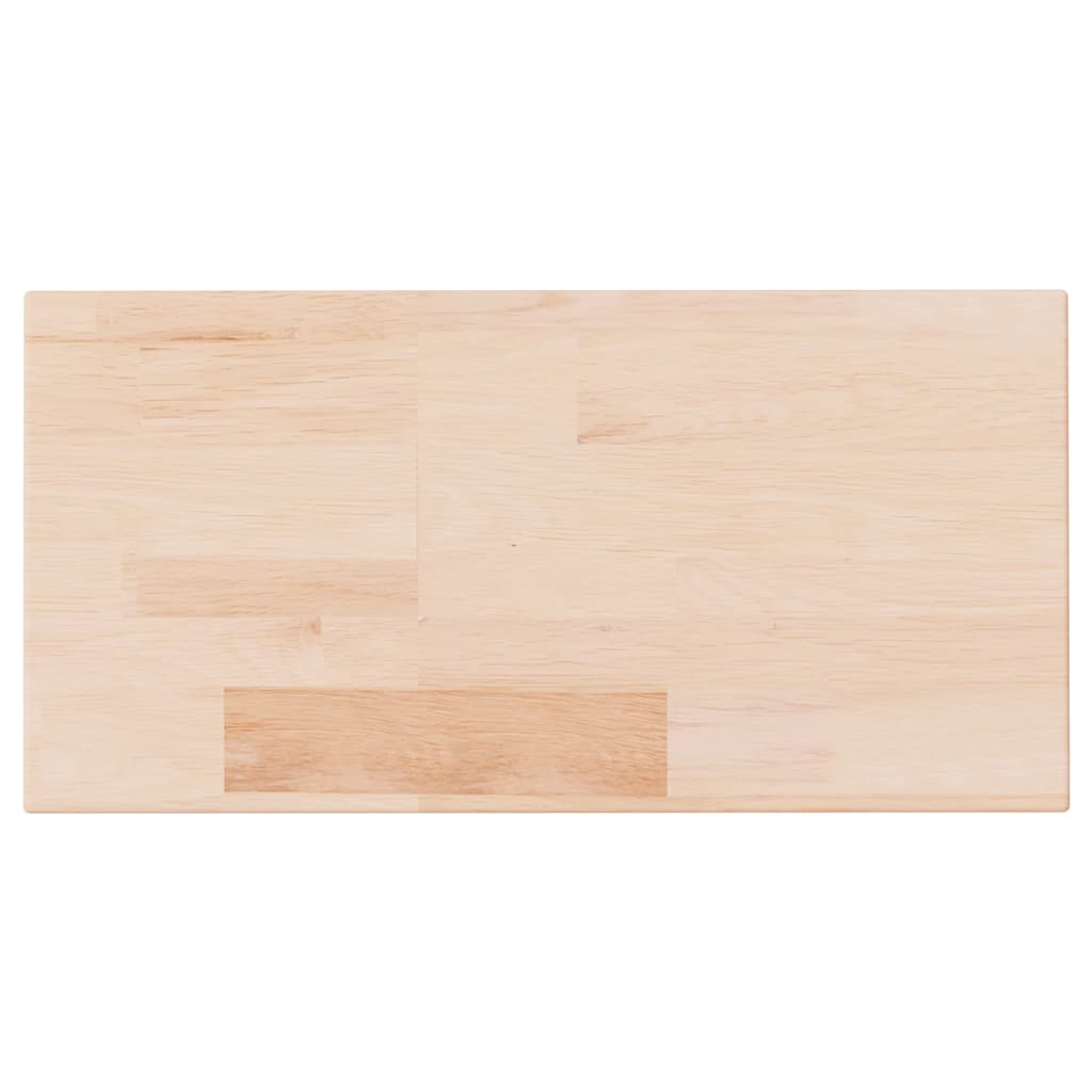 Shelf Board 40x20x2.5 cm Untreated Solid Wood Oak