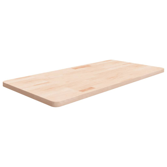 vidaXL Bathroom Countertop 100x50x2.5 cm Untreated Solid Wood