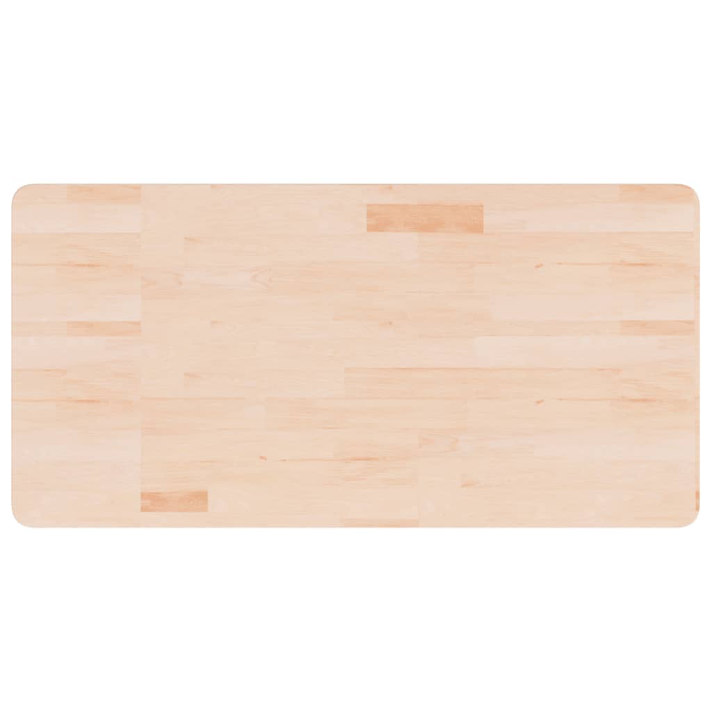 vidaXL Bathroom Countertop 100x50x2.5 cm Untreated Solid Wood