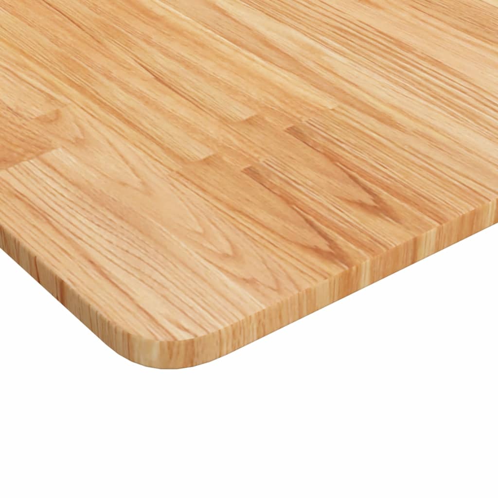 Bathroom Countertop Light Brown 100x60x1.5cm Treated Solid Wood