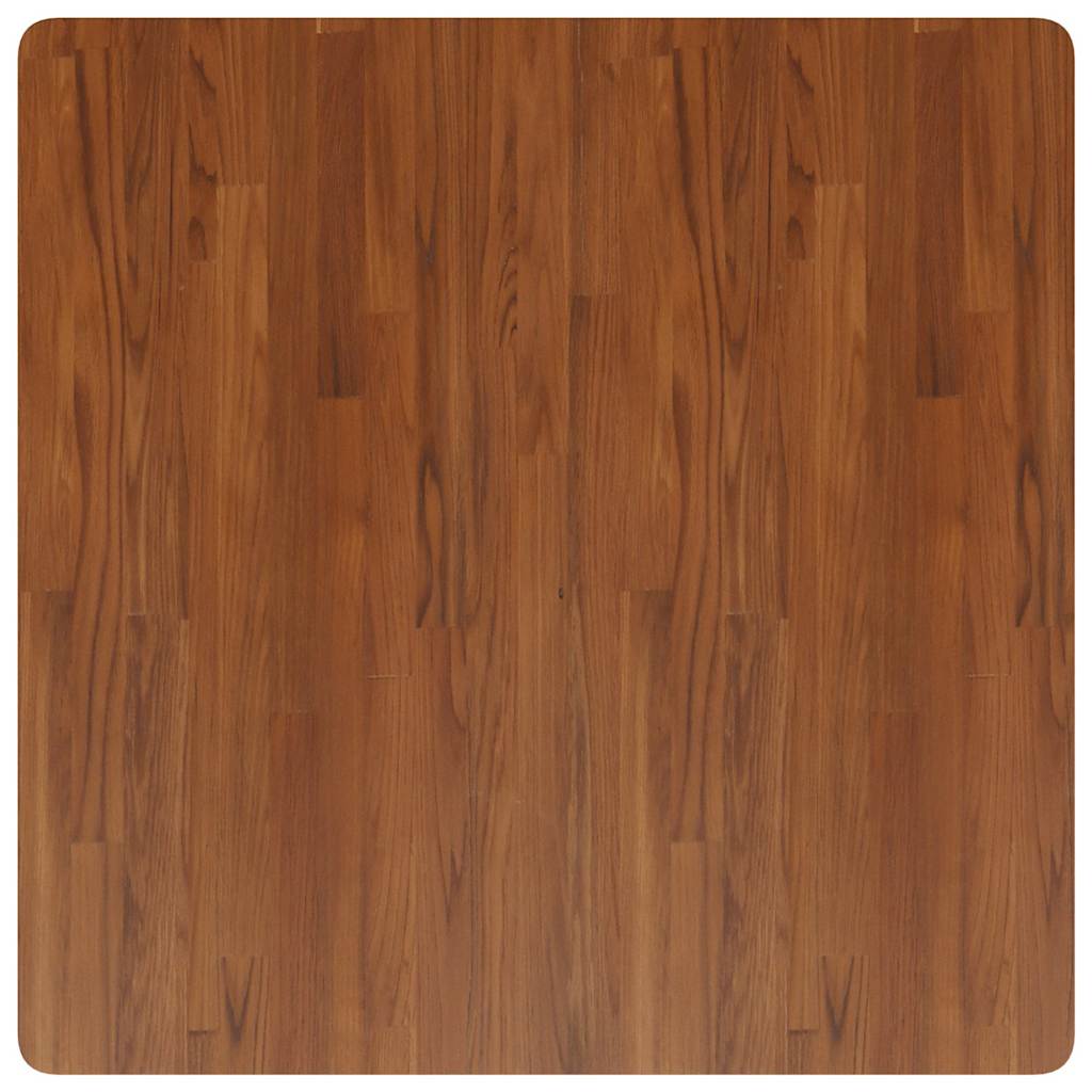 Table Top | dark brown | solid oak wood | 90x90 cm |  Durable