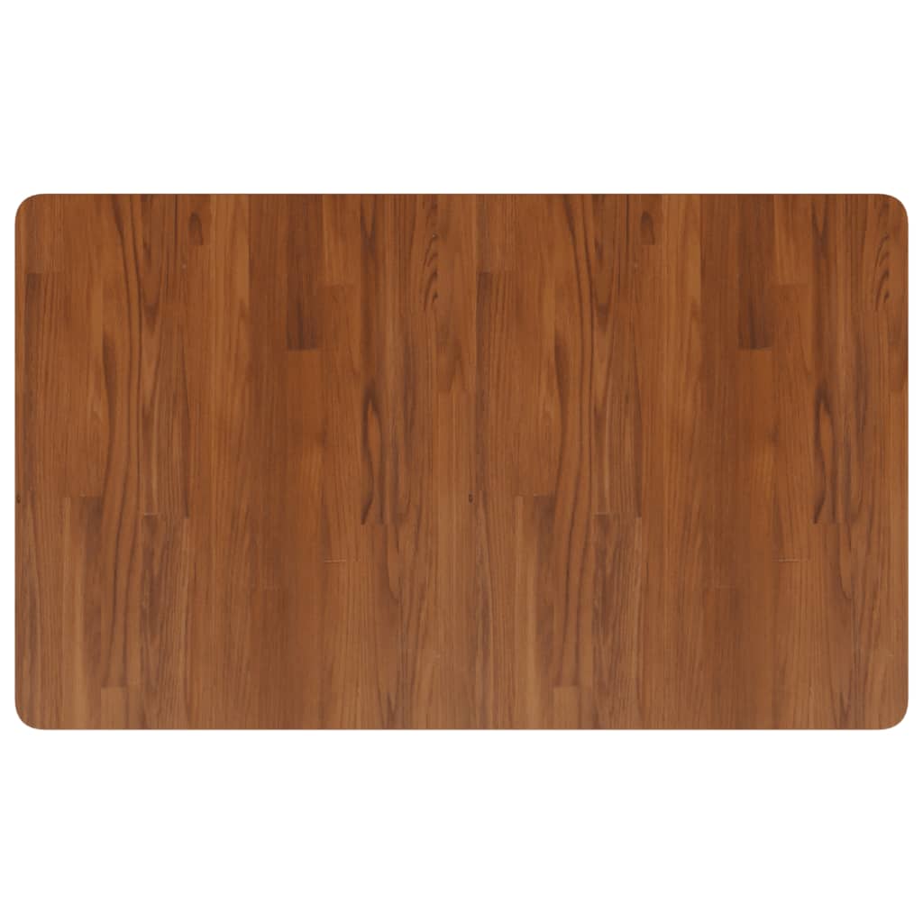 vidaXL Bathroom Countertop Dark Brown 100x60x1.5cm Treated Solid Wood