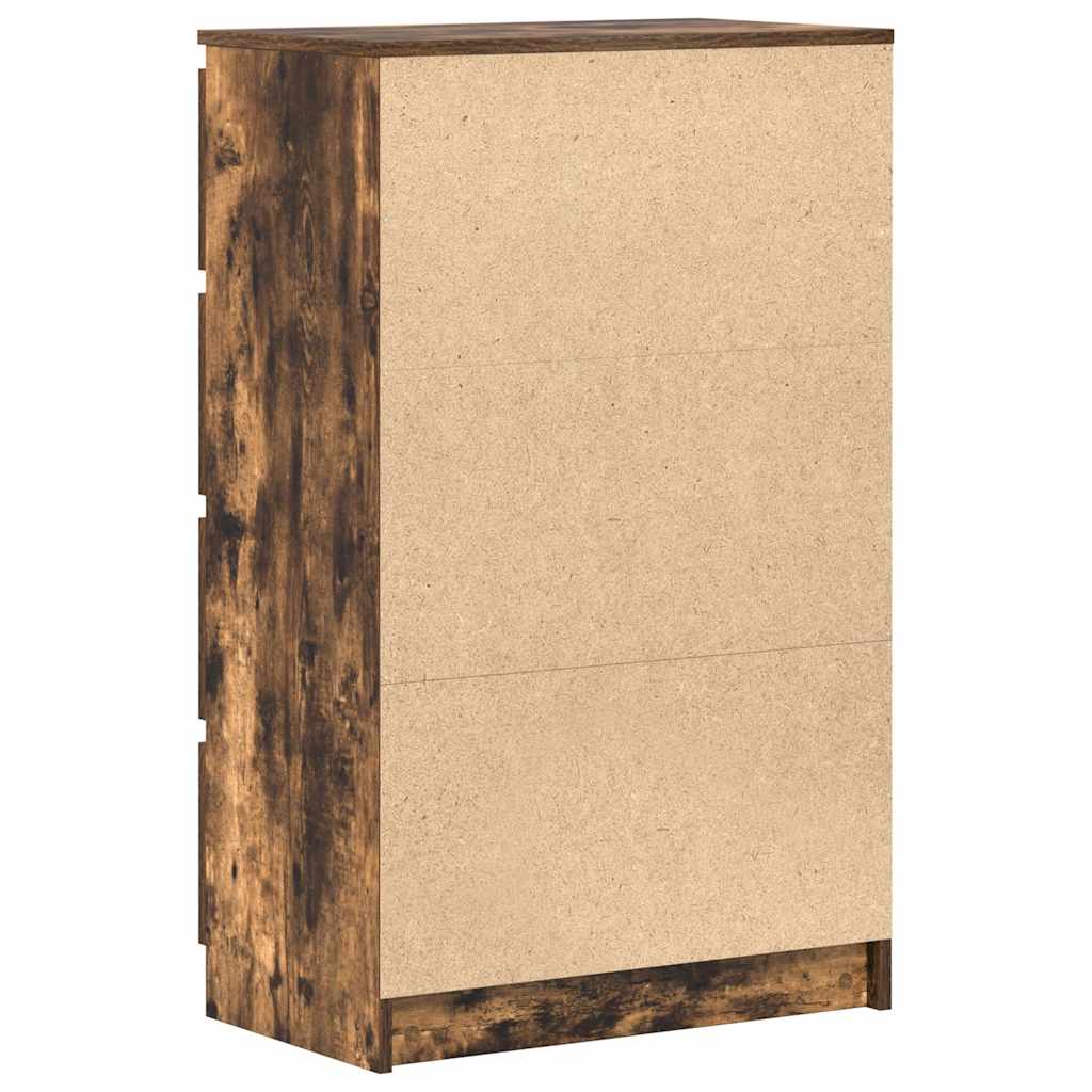 Sideboard Smoked Oak 60x35x98.5 cm Engineered Wood