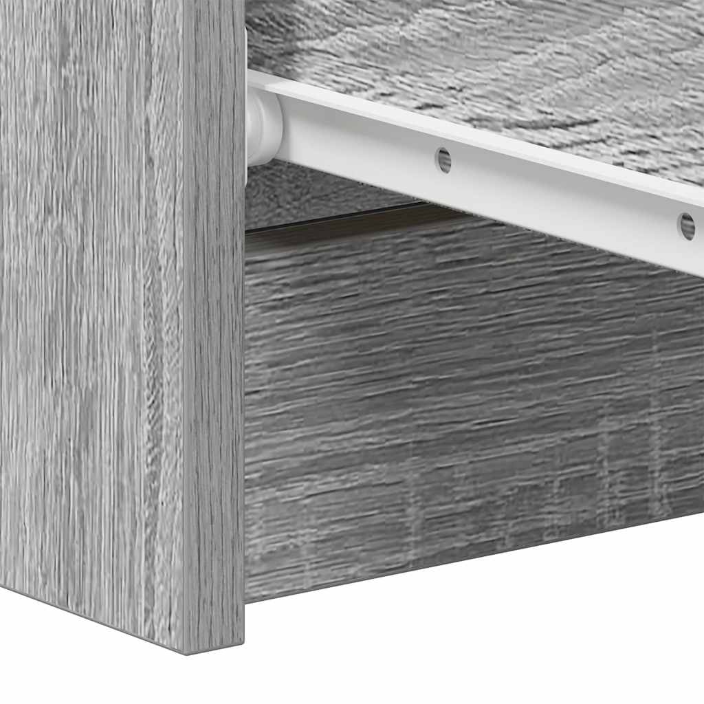 Sideboard Grey Sonoma 60x35x98.5 cm Engineered Wood