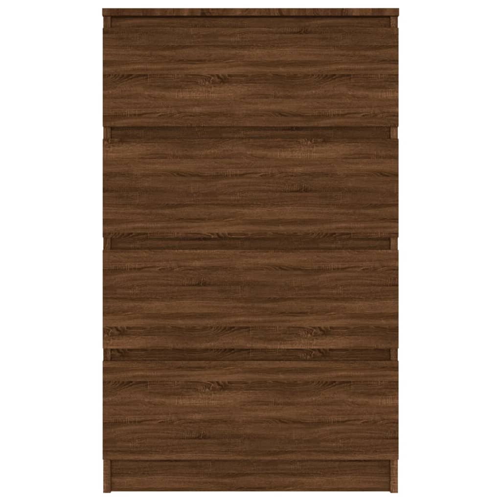 vidaXL Sideboard Brown Oak 60x35x98.5 cm Engineered Wood