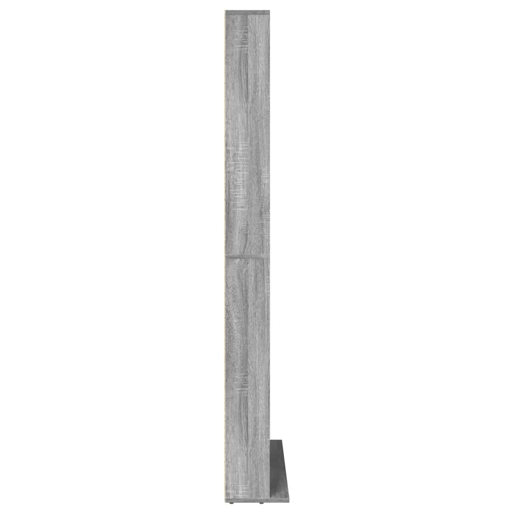 CD Cabinet Grey Sonoma 102x23x177,5 cm Engineered Wood