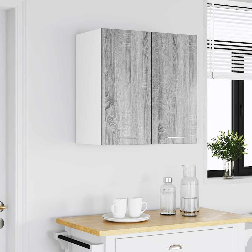 Hanging Cabinet Lyon Grey Sonoma 60x31x60 cm Engineered Wood