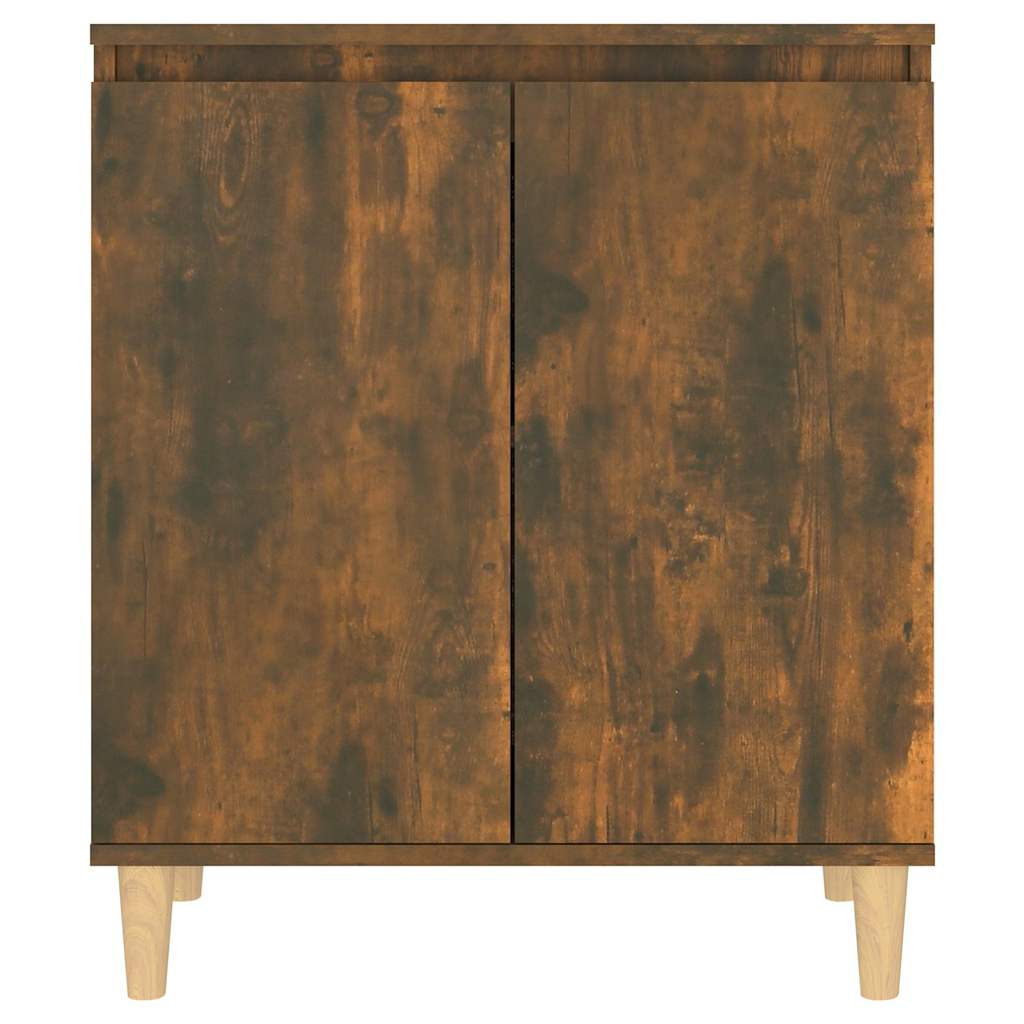 815156 vidaXL Sideboard Smoked Oak 60x35x70 cm Engineered Wood
