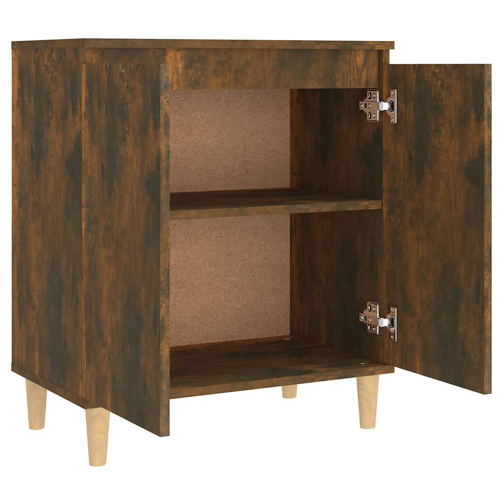 815156 vidaXL Sideboard Smoked Oak 60x35x70 cm Engineered Wood