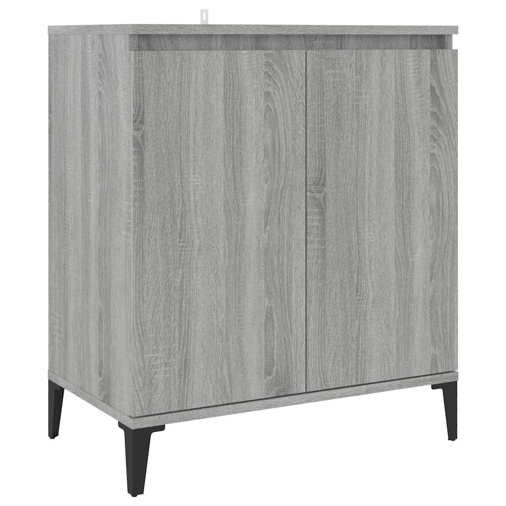 815160 vidaXL Sideboard Grey Sonoma 60x35x70 cm Engineered Wood