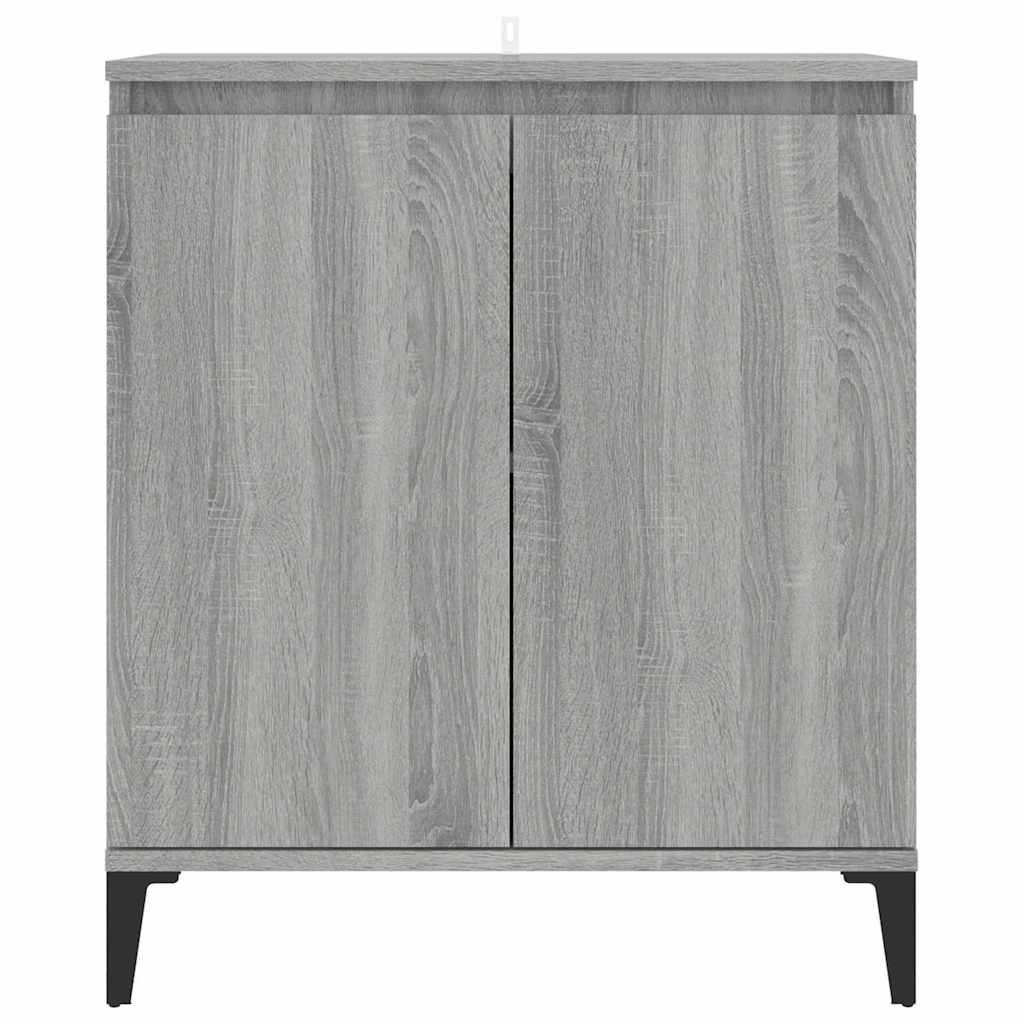 815160 vidaXL Sideboard Grey Sonoma 60x35x70 cm Engineered Wood