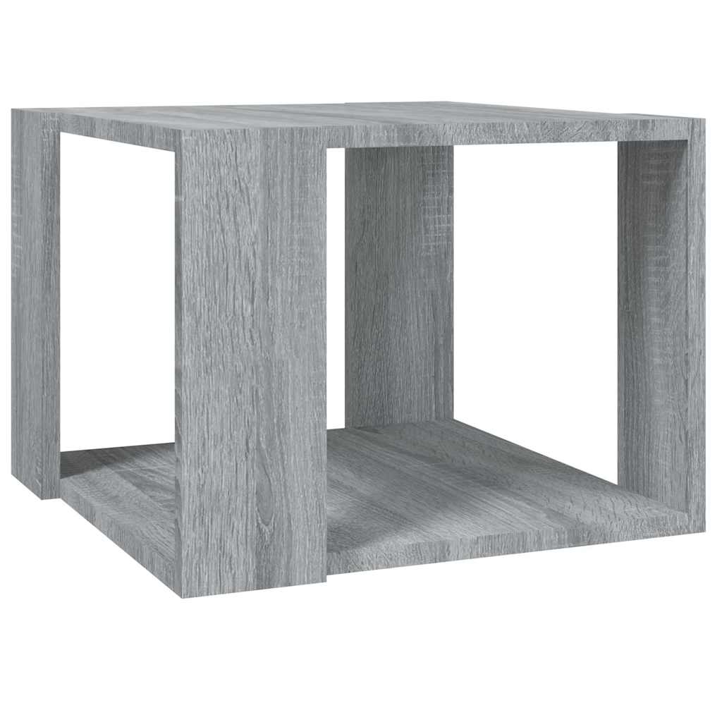 815169 vidaXL Coffee Table Grey Sonoma 40x40x30 cm Engineered Wood