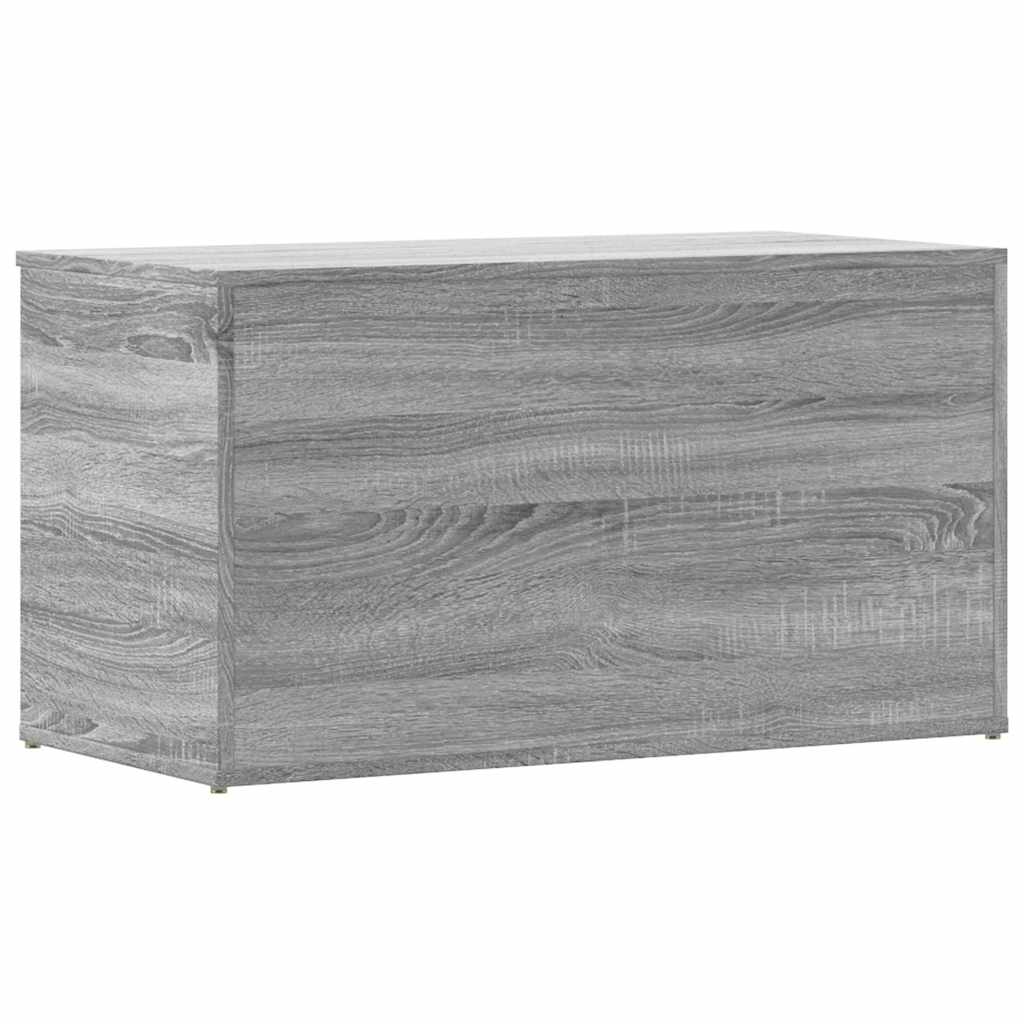 815193 vidaXL Storage Chest Grey Sonoma 84x42x46 cm Engineered Wood