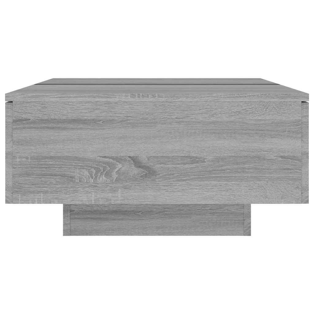 815196 vidaXL Coffee Table Grey Sonoma 90x60x31 cm Engineered Wood