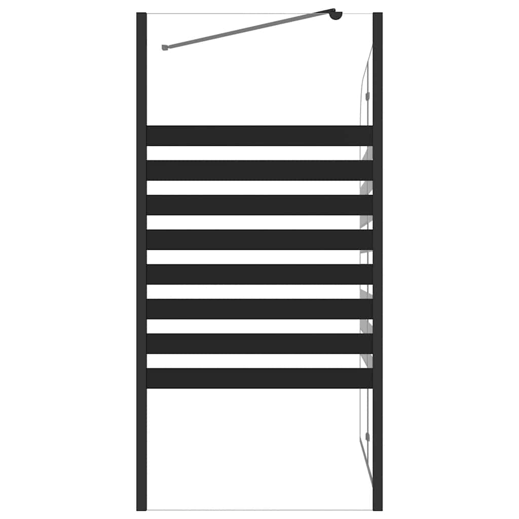 Stripe Bath Enclosure 120x68x130 cm Tempered Glass