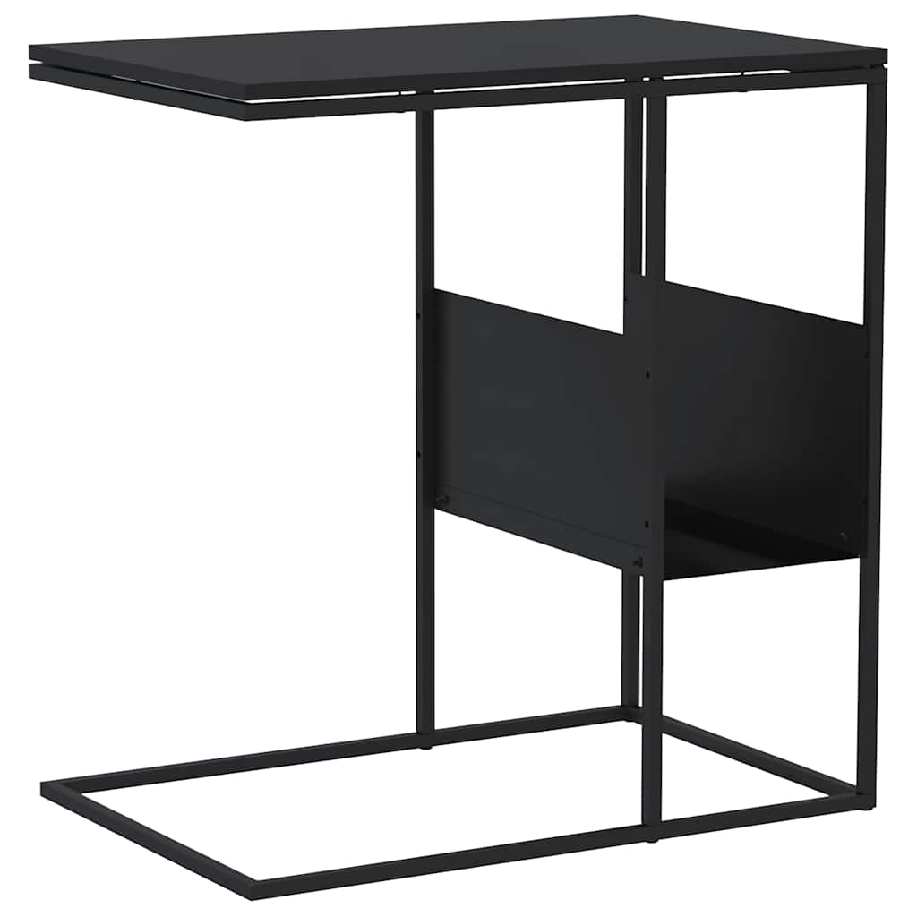 Side Table | Black | Engineered wood, iron | Medium | Side Table
