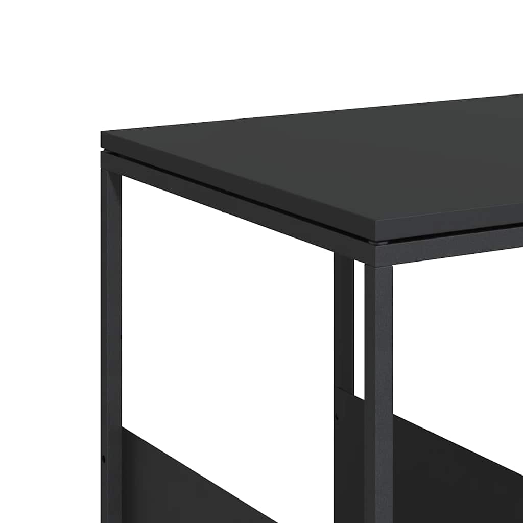 Side Table | Black | Engineered wood, iron | Medium | Side Table