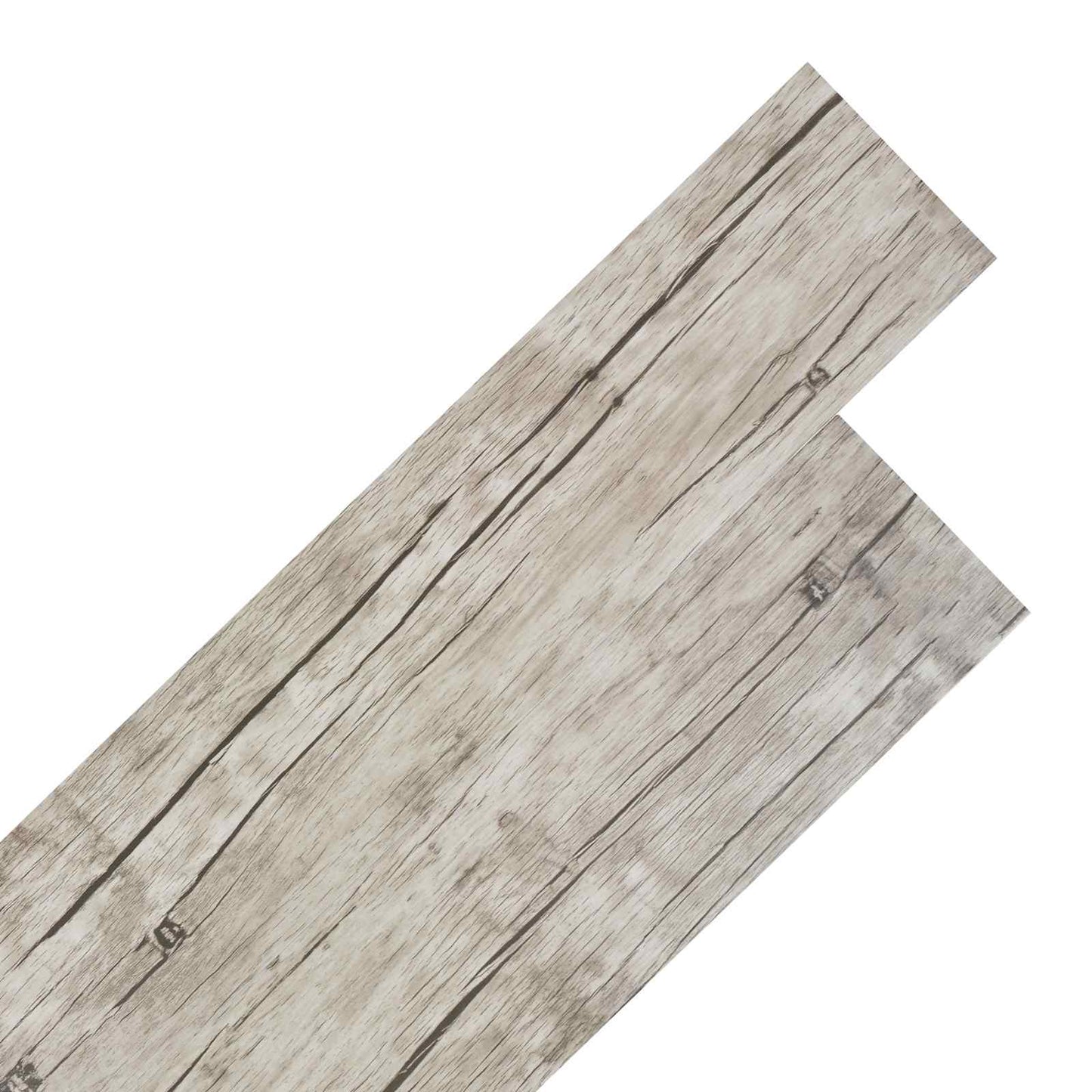Flooring Planks 2.51 m² 18 pcs PVC Oak washed