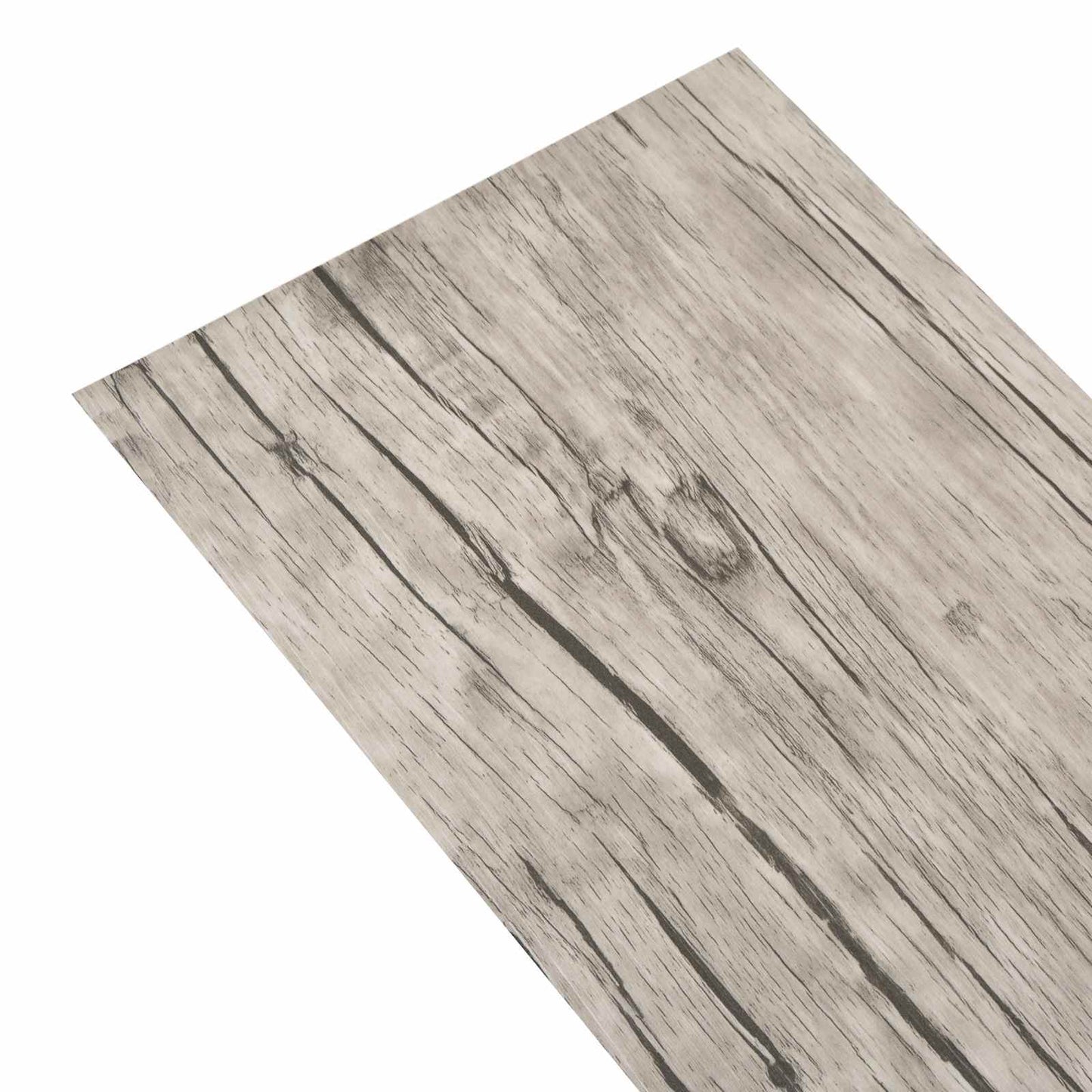 Flooring Planks 2.51 m² 18 pcs PVC Oak washed