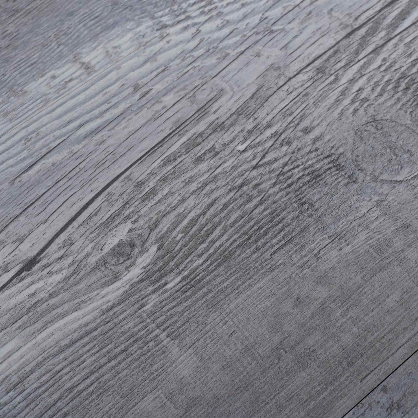 Flooring Planks 2.51 m² 18 pcs PVC Matte wood grey