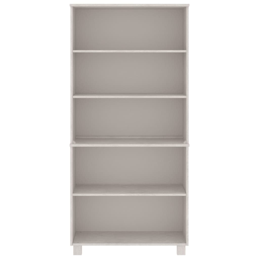 vidaXL Highboard HAMAR Solid Wood Pine White