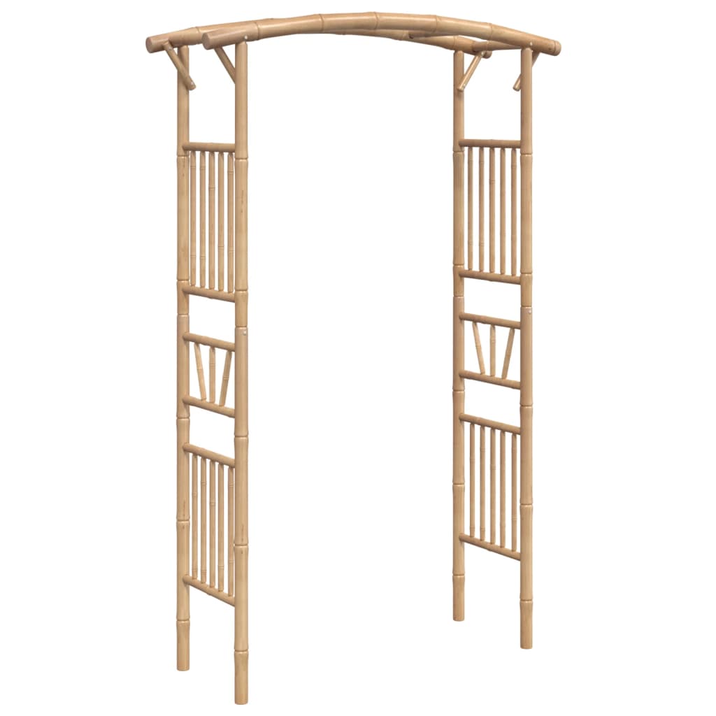 vidaXL Rose Arch Bamboo 118x40x187 cm