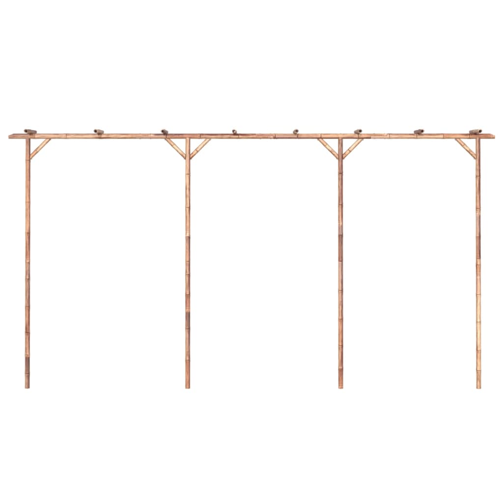 vidaXL Pergola Bamboo 385x40x205 cm