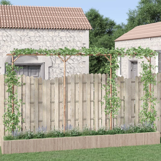 vidaXL Pergola Bamboo 385x40x205 cm