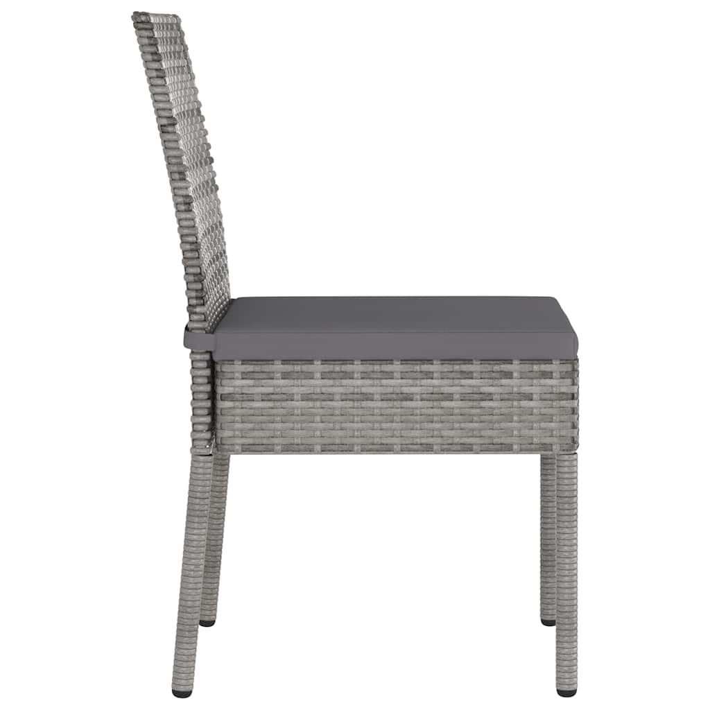 Outdoor Dining Set | Grey and black