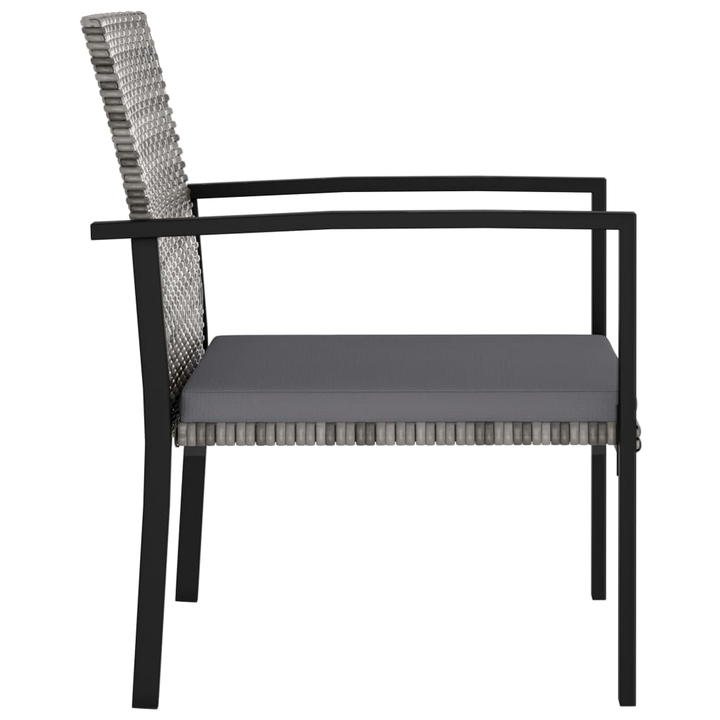 Outdoor Dining Set | Grey and Black