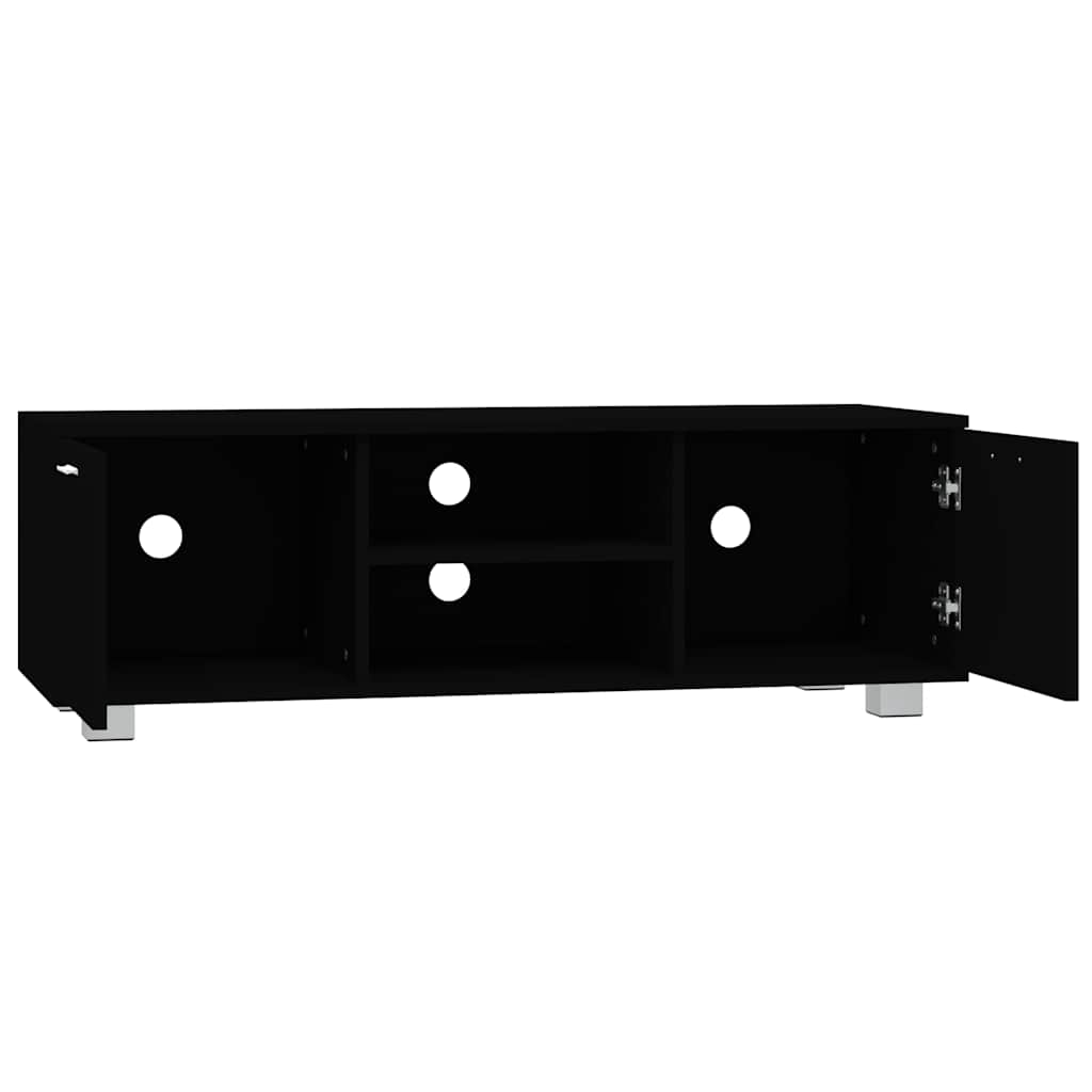TV Cabinet Black 120x40,5x35 cm Engineered Wood