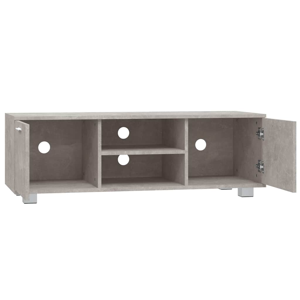 TV Cabinet Concrete Grey 120x40,5x35 cm Engineered Wood